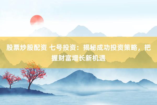 股票炒股配资 七号投资：揭秘成功投资策略，把握财富增长新机遇